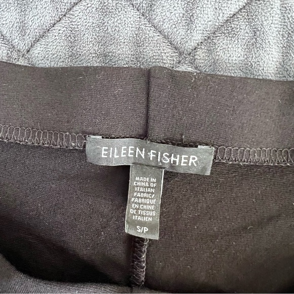Eileen Fisher Ponte Pants Women’s Small Straight Stretch Black S - Picture 3 of 7